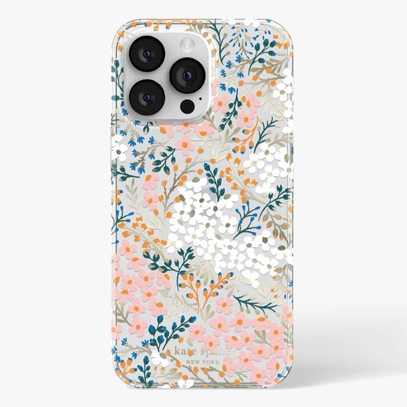 Kate Spade Floral iPhone 14 Pro Case - Picture 1 of 4
